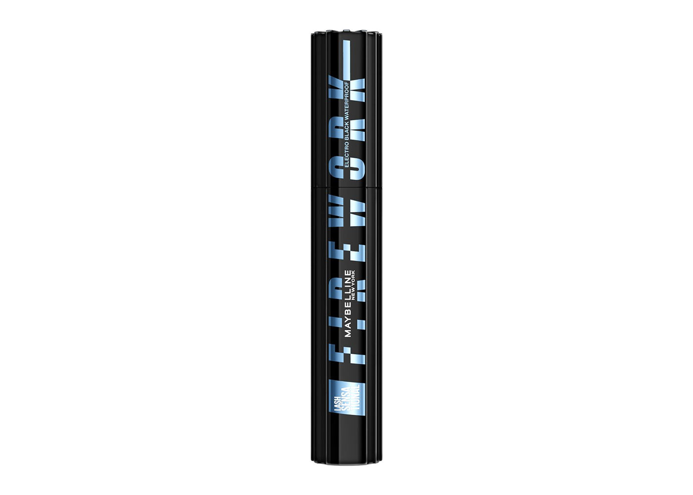 Mascara de Pestañas Firework Electro Black de Maybelline a Prueba de Agua con Vitamina B5 Ultra Negra